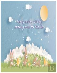 Funny Easter Activity Coloring Book For Toddler