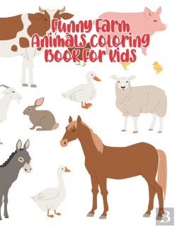 Bertrand.pt - Funny Farm Animals Coloring Book For Kids