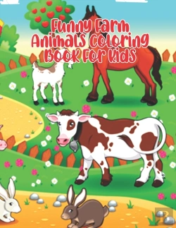 Bertrand.pt - Funny Farm Animals Coloring Book For Kids