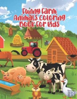 Bertrand.pt - Funny Farm Animals Coloring Book For Kids