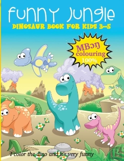Bertrand.pt - Funny Jungle Dinosaur Book For Kids 3-5