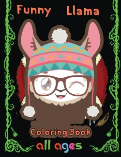 Bertrand.pt - Funny  Llama Coloring Book   All Ages