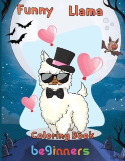 Bertrand.pt - Funny  Llama Coloring Book    Beginners