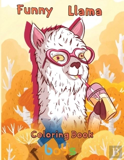 Bertrand.pt - Funny  Llama Coloring Book   Boys