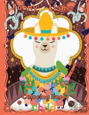 Funny  Llama Coloring Book   Child