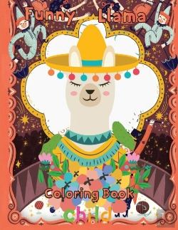 Bertrand.pt - Funny  Llama Coloring Book   Child