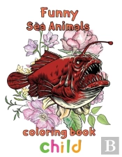 Funny Sea Animals Coloring Book Child