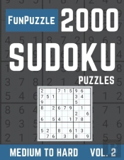 Funpuzzle 2000 Sudoku Puzzles Medium To Hard
