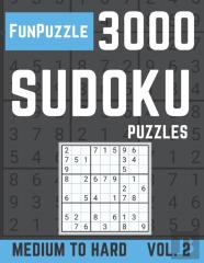 Funpuzzle 3000 Sudoku Puzzles Medium To Hard