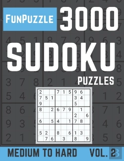 Bertrand.pt - Funpuzzle 3000 Sudoku Puzzles Medium To Hard