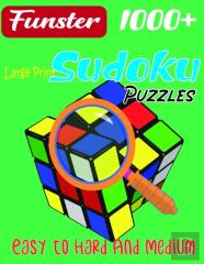 Funster 1000+ Large Print Sudoku Puzzles Easy To Hard And Medium
