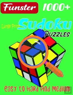 Bertrand.pt - Funster 1000+ Large Print Sudoku Puzzles Easy To Hard And Medium