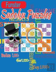 Funster 1,000+ Sudoku Puzzles Easy, Medium & Hard