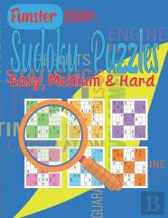 Funster 1,000+ Sudoku Puzzles Easy, Medium & Hard