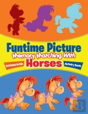 Funtime Picture Memory Matching With Horses Activity Book