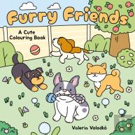 Furry Friends Cute Colouring Book
