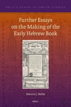 Bertrand.pt - Further Essays On The Making Of The Early Hebrew Book