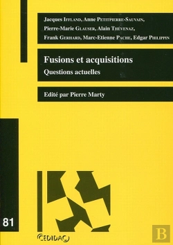 Bertrand.pt - Fusions Et Acquisitions ; Questions Actuelles