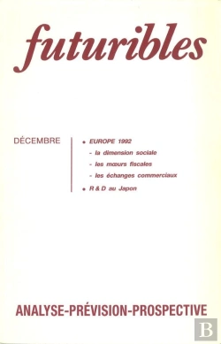Bertrand.pt - Futuribles 127, Décembre 1988. Europe 1992 : R & D Au Japon