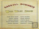 Gabriel Dumont'S Wild West Show