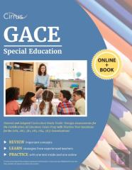 Gace Special Education General And Adapted Curriculum Study Guide