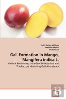 Gall Formation In Mango, Mangifera Indica L.