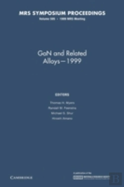 Bertrand.pt - Gan And Related Alloys Â€“ 1999: Volume 595