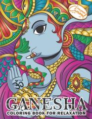 Ganesha Coloring Book For Relaxation