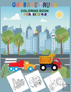 Bertrand.pt - Garbage Truck Coloring Book For Kids 4-8