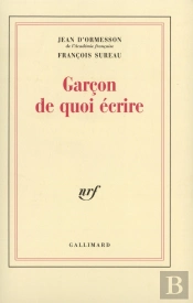 Garçon De Quoi Écrire