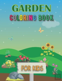 Bertrand.pt - Garden Coloring Book For Kids