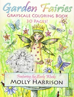 Bertrand.pt - Garden Fairies Grayscale Coloring Book