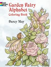 Garden Fairy Alphabet Coloring Book