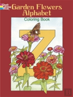 Bertrand.pt - Garden Flowers Alphabet Colouring Book