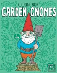 Garden Gnomes Coloring Book
