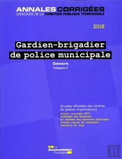 Bertrand.pt - Gardien-Brigadier De Police Municipale ; Concours Catégorie C (Édition 2018)