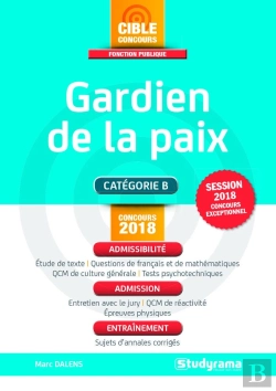 Bertrand.pt - Gardien De La Paix ; Catégorie B (Concours 2018)