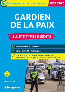 Bertrand.pt - Gardien De La Paix : Sujets Types Inédits (Édition 2021/2022)