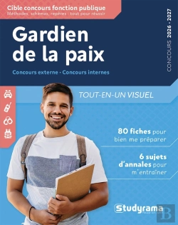 Bertrand.pt - Gardien De La Paix - Tout-En-Un Visuel 2026-2027 (Concours Externe - Concours Interne) : 80 Fiches Pour Préparer Mon Concours