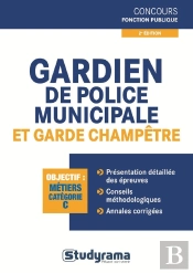 Gardien De Police Municipale Et Garde-Champetre