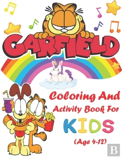 Bertrand.pt - Garfield Coloring And Activity Book For Kids (Age 4-12)
