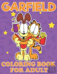 Garfield Coloring Book For Adult