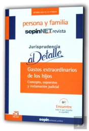 Gastos Extraordinarios De Los Hijos. Concepto, Supuestos Y Reclamacion Judicial