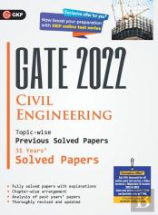 Gate 2022 Civil Engineering - 31 Years Topic Wise Previous Solved Papers