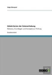 Gatekriterien Der Datenerhebung