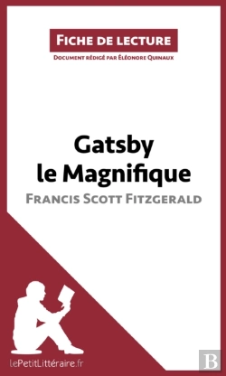 Bertrand.pt - Gatsby Le Magnifique De Francis Scott Fitzgerald (Fiche De Lecture)