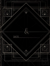 Gatsby Wedding Guest Book