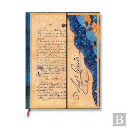 Bertrand.pt - Gaudi, The Manuscript Of Reus (Embellished Manuscripts Collection) Midi Unlined Hardback Journal (Elastic Band Closure)