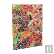 Gaudiâ€™S Sun (Gaudiâ€™S Mosaics) Ultra Lined Hardback Journal (Wrap Closure)