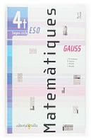 Gauss, Matematiques, 4 Eso, 2 Cicle